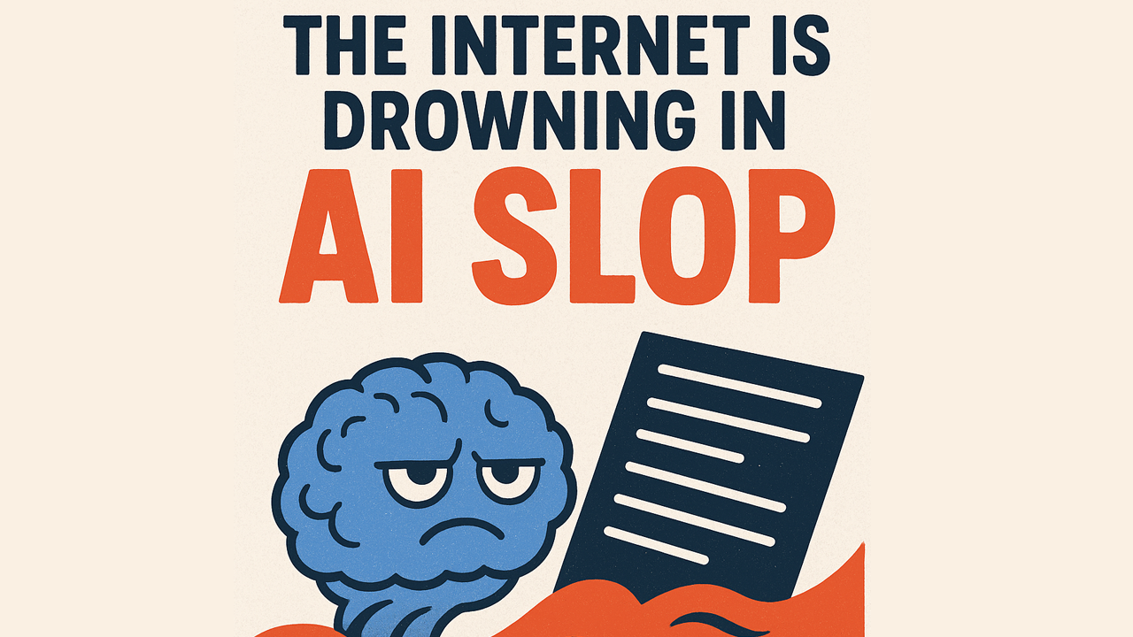 🧠 The Internet Is Drowning in “AI Slop.” Are You Still Paying Attention?